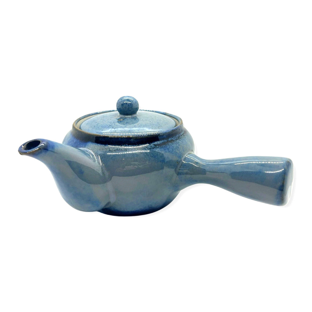 Ocean Blue Kyusu Teapot
