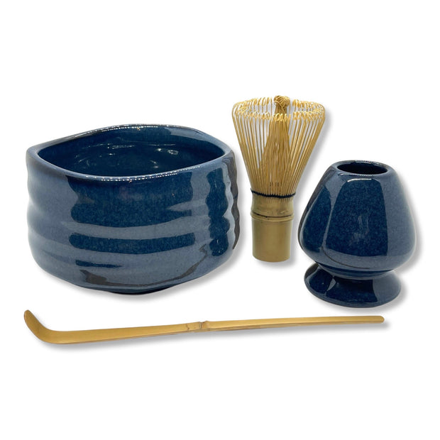 Ocean Blue Matcha Bowl Set 2 - Shizen Cha