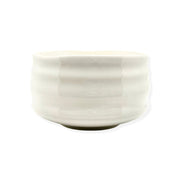 Saku White Matcha Tea Bowl - Shizen Cha